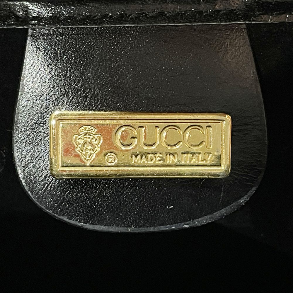 GUCCI Turnlock Vintage Old Gucci Crossbody 001.406.0626 Shoulder Bag Leather Women's [Used AB] 20240211