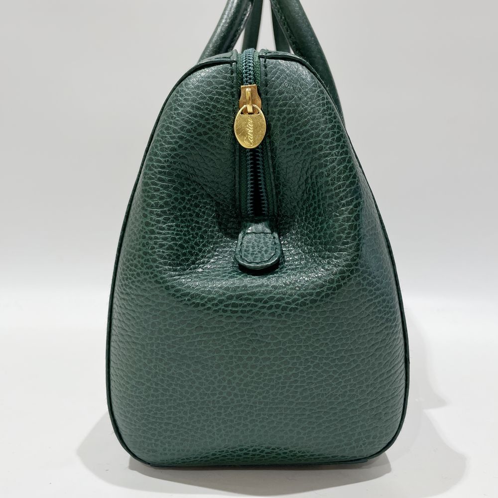 CARTIER Mastline Mini Boston Bag Leather Women's [Used AB] 20240210