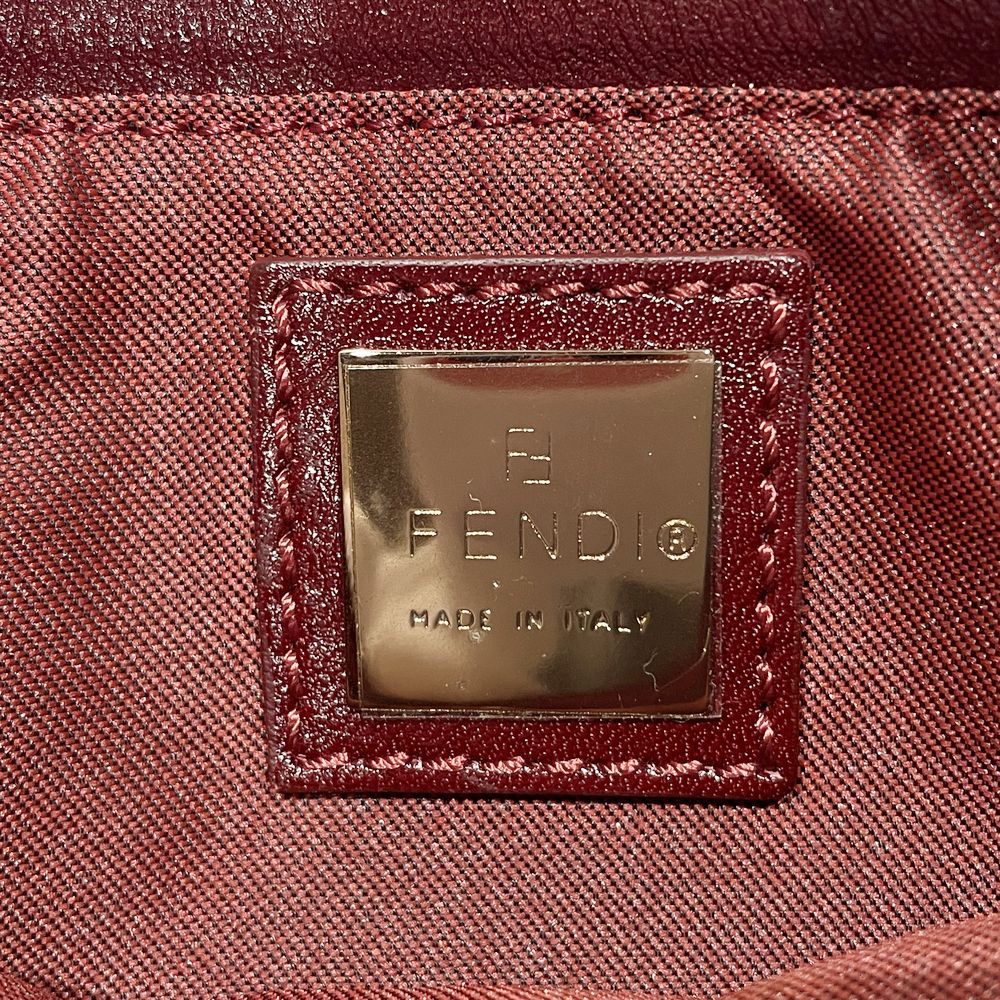 中古B/標準】FENDI フェンディ ミニ セミショルダー 肩掛け レディース ...