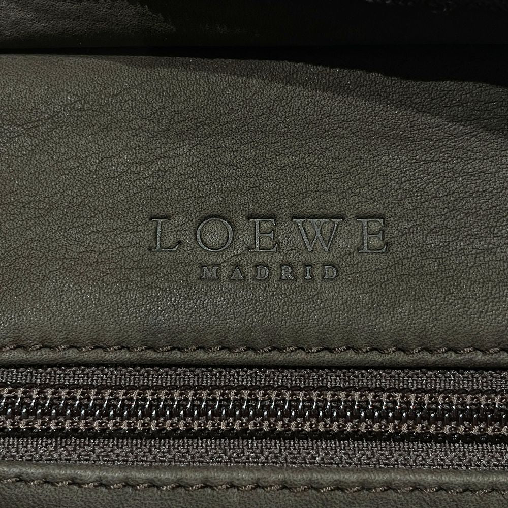 LOEWE Amazona 28 Anagram Handbag Suede/Leather Women's [Used AB] 20240211