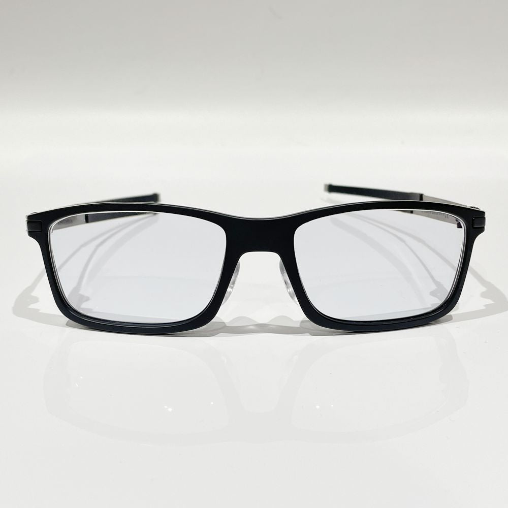 OAKLEY OX8096-0155 Satin Black PITCHMAN Prescription Glasses Square Frame Eyewear Glasses Acetate/Metal/Rubber Unisex [Used AB] 20240214