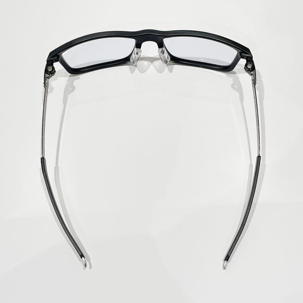 OAKLEY(オークリー) OX8096-0155 サテンブラック PITCHMAN ピッチマン 度入り 眼鏡 スクエアフレーム アイウェア 眼鏡 アセテート/メタル/ラバー ユニセックス【中古AB】20240214