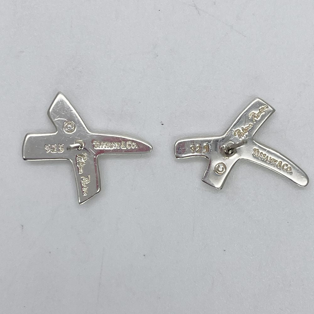 TIFFANY&amp;Co. Paloma Picasso Kiss Earrings Silver 925 Women's [Used AB] 20231219