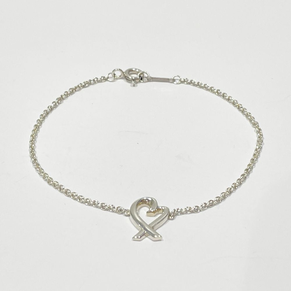 TIFFANY&amp;Co. Paloma Picasso Loving Heart Bracelet Silver 925 Women's [Used AB] 20240207
