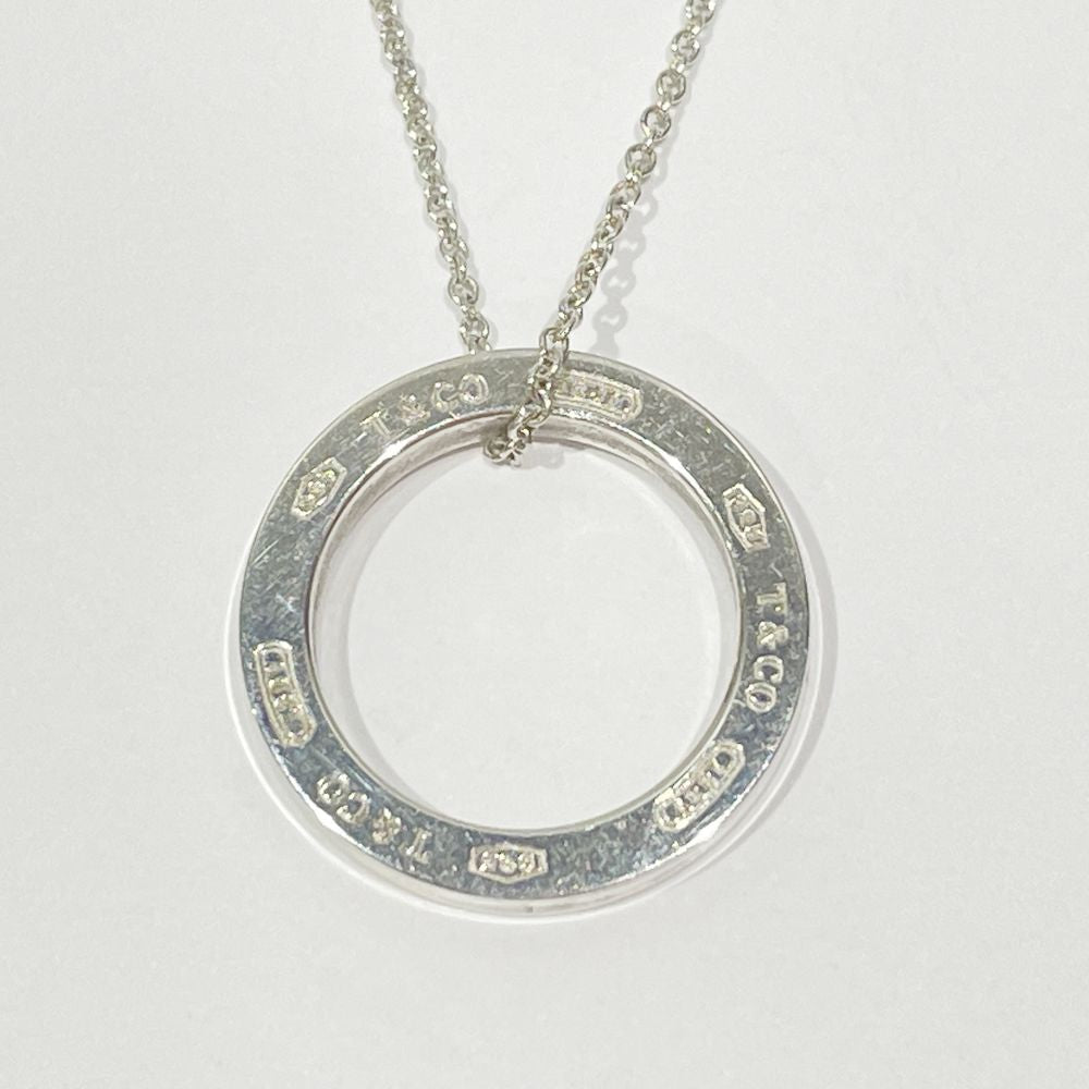 TIFFANY&amp;Co. 1837 Circle Ring Necklace Silver 925 Women's [Used AB] 20240207