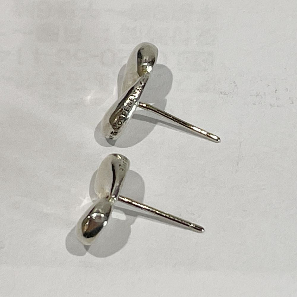 TIFFANY&amp;Co. Double Teardrop Earrings Silver 925 Women's [Used AB] 20231217
