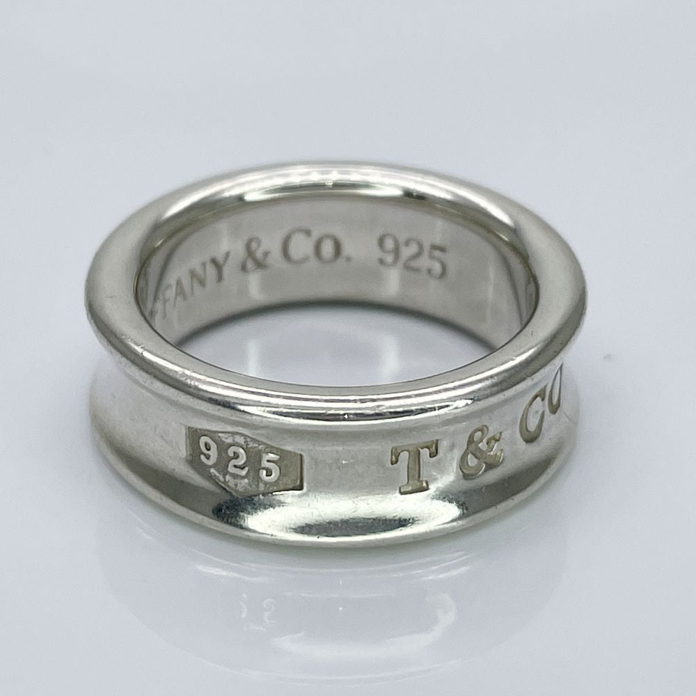TIFFANY&amp;Co. 1837 Narrow No. 10 Ring Silver 925 Women's [Used B] 20240227