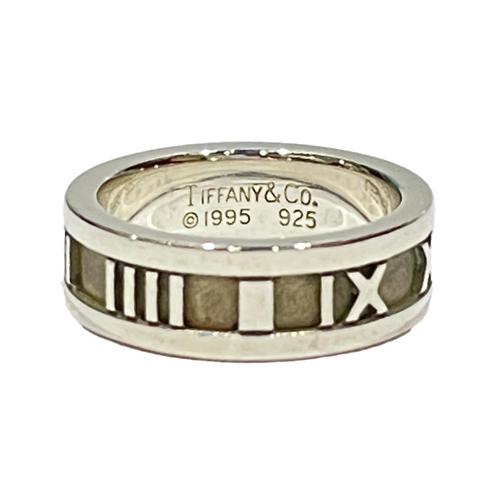 TIFFANY&amp;Co. Atlas No. 8.5 Ring Silver 925 Women's [Used B] 20240207