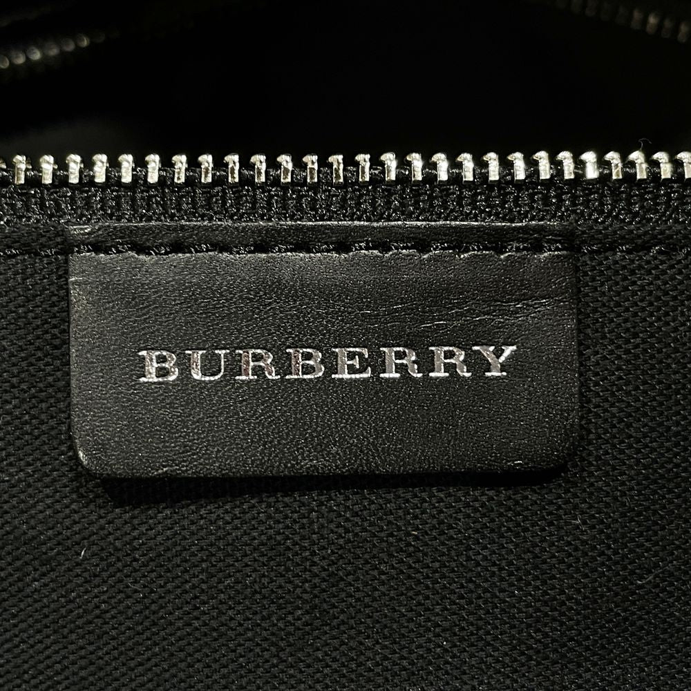 BURBERRY Logo Check Tweed Shoulder Bag One Shoulder Shoulder Bag Wool/Leather Women's [Used AB] 20240224