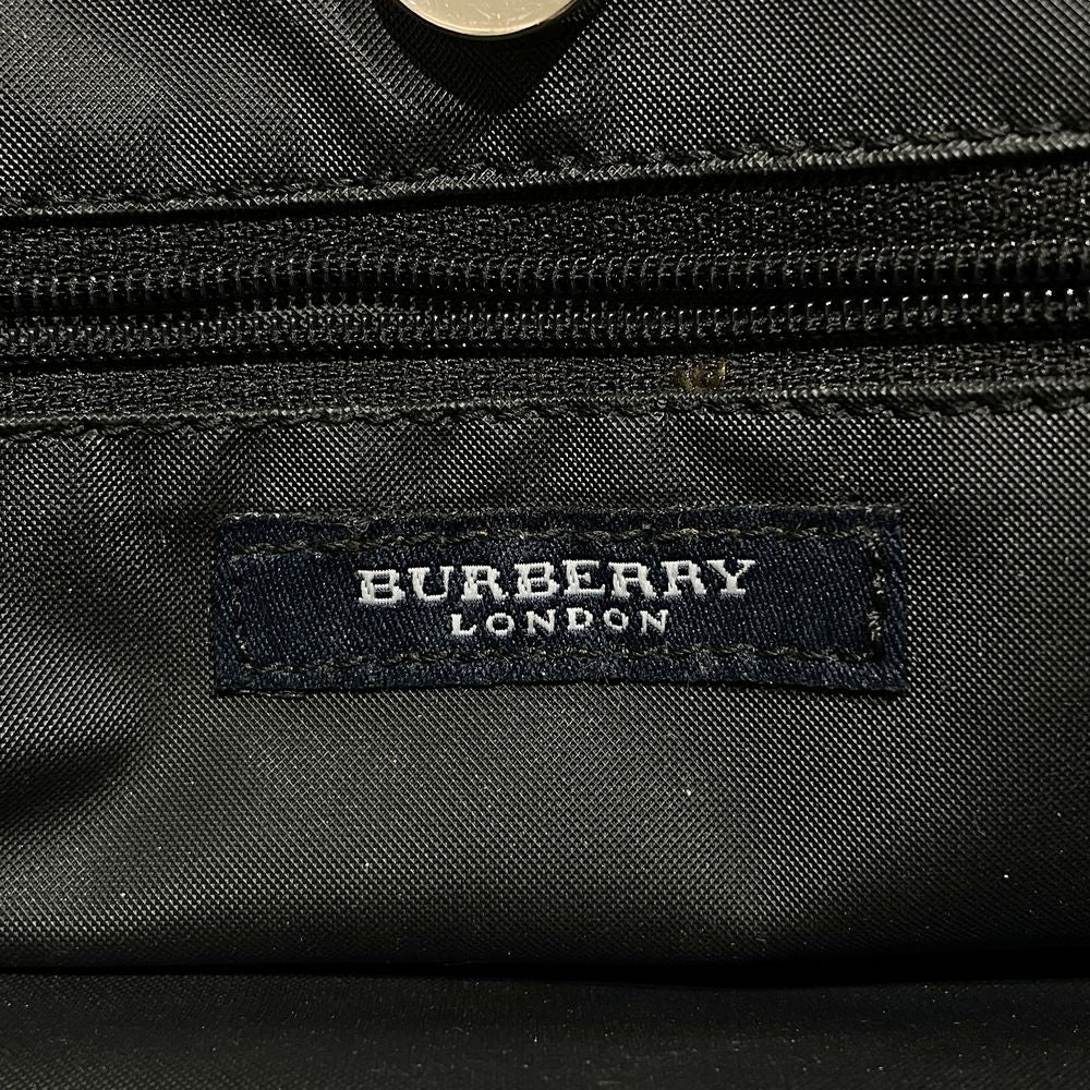 BURBERRY(バーバリー) ロンドン ノバチェック ミニ ハンドバッグ キャンバス/レザー レディース【中古B】20240224