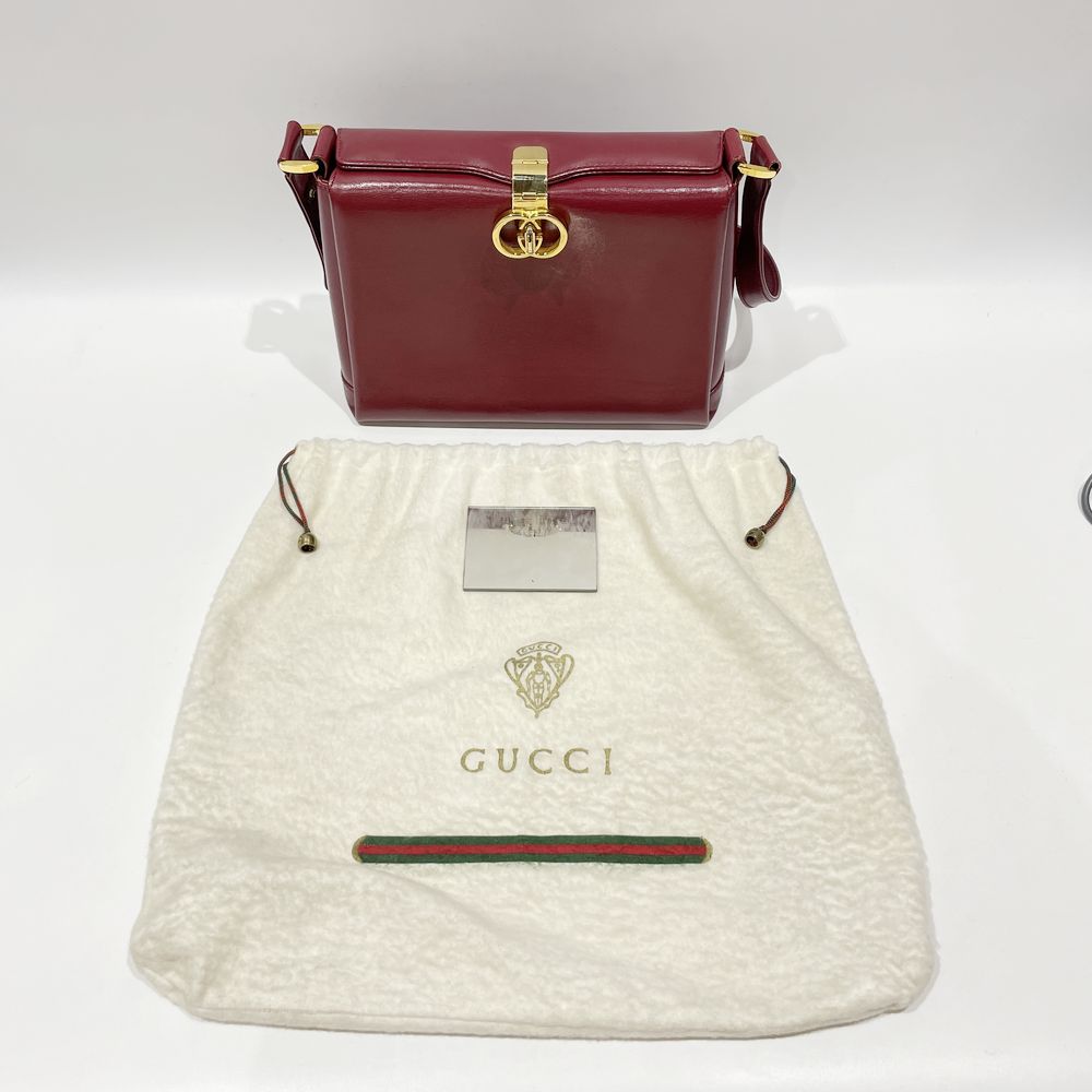 中古AB/使用感小】GUCCI グッチ GG金具 ターンロック ヴィンテージ