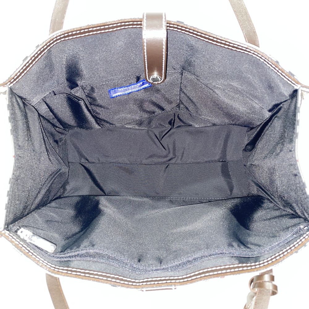 BURBERRY BLUE LABEL Nova Check Square Handbag Canvas/Leather Women's [Used AB] 20240224