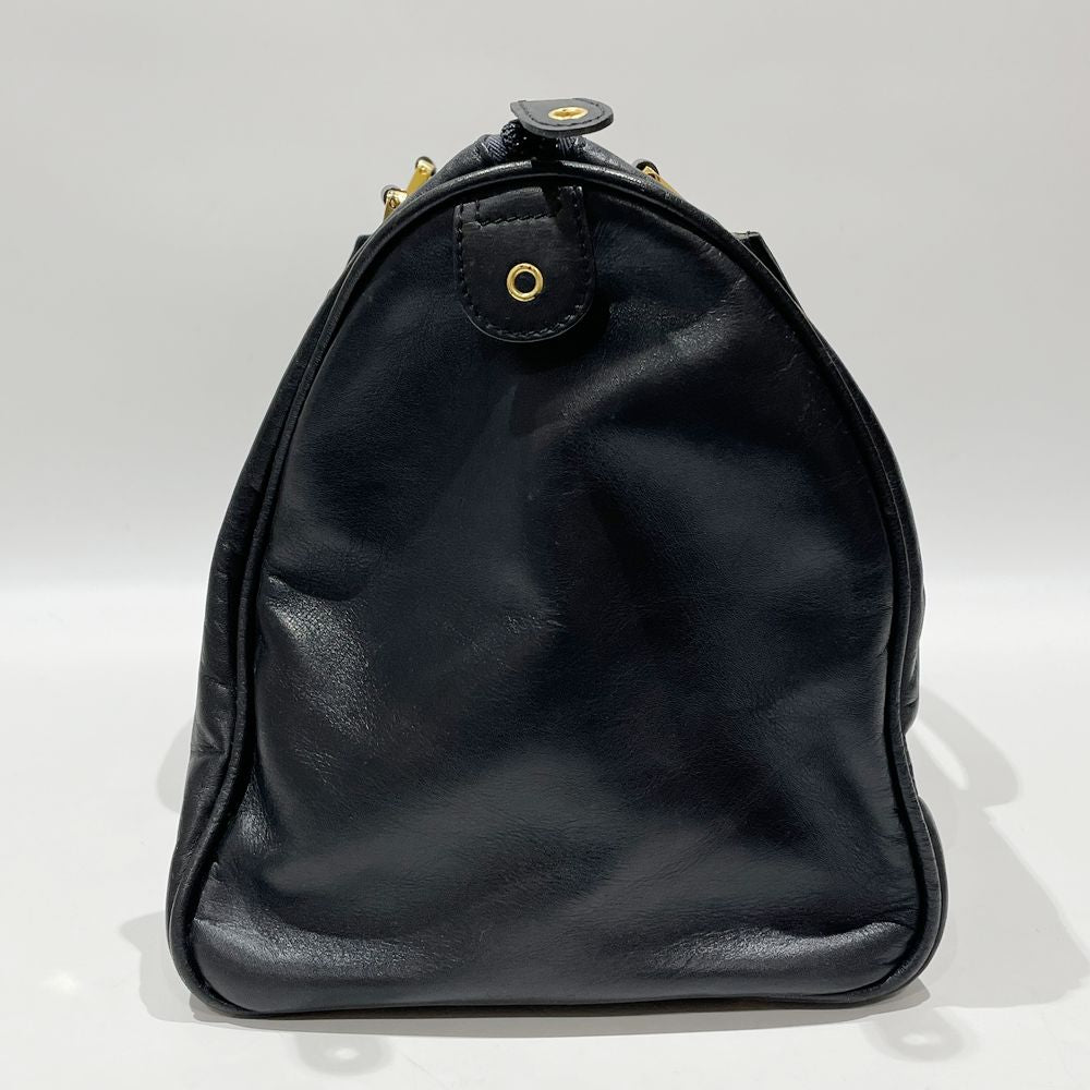 LOEWE Anagram Travel Bag Vintage Boston Bag Leather Women's [Used B] 20240211