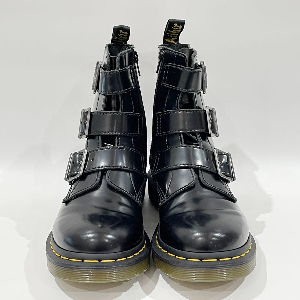Dr.Martens BLAKE UK5 (approx. 24.0 cm) Belt Boots Side zip opening/closing 13665001 Boots Unisex [Used AB] 20240220