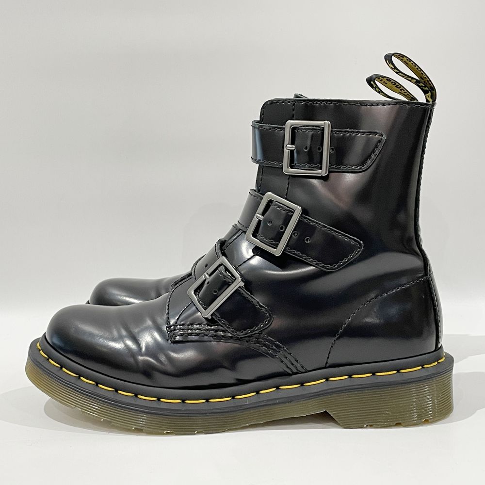 Dr.Martens BLAKE UK5 (approx. 24.0 cm) Belt Boots Side zip opening/closing 13665001 Boots Unisex [Used AB] 20240220