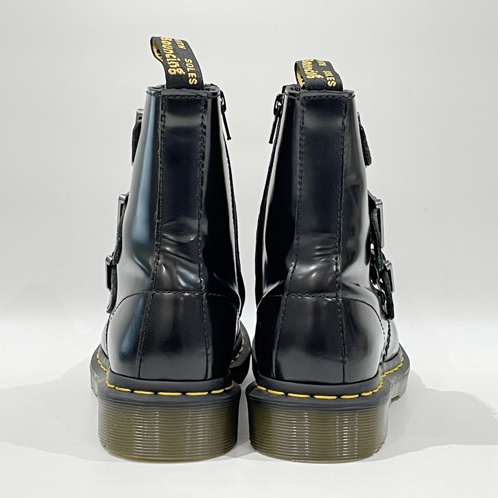 Dr.Martens BLAKE UK5 (approx. 24.0 cm) Belt Boots Side zip opening/closing 13665001 Boots Unisex [Used AB] 20240220