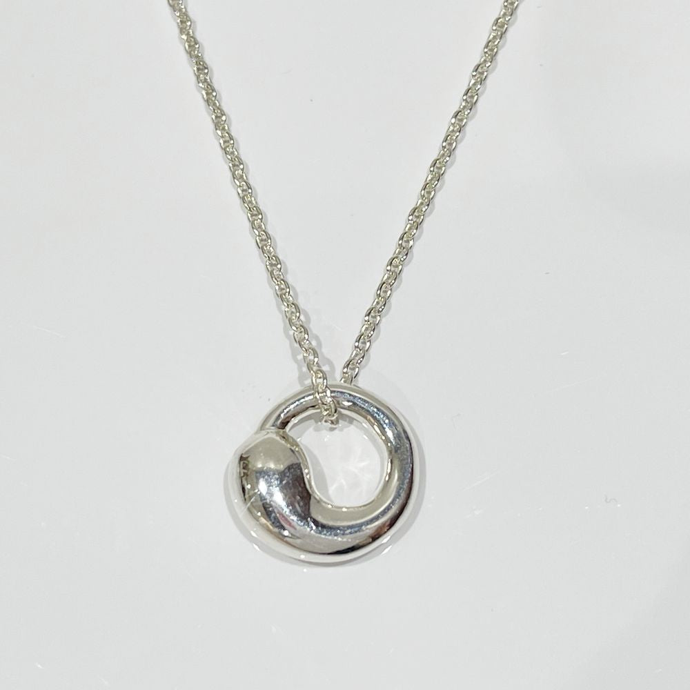 TIFFANY&amp;Co. Eternal Circle Necklace Silver 925 Women's [Used AB] 20240220