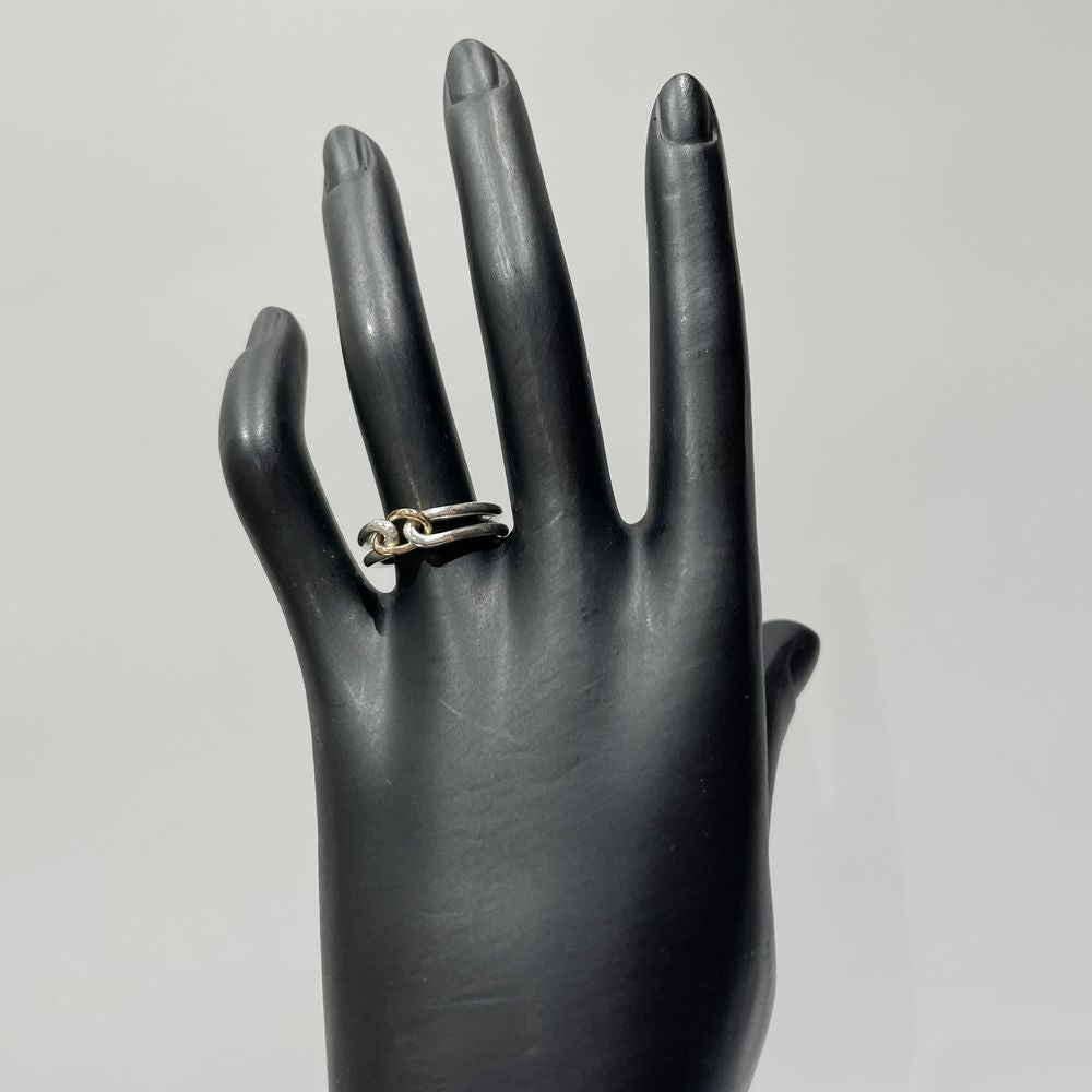 中古B/標準】Georg Jensen ジョージジェンセン コンビ チェーン A240