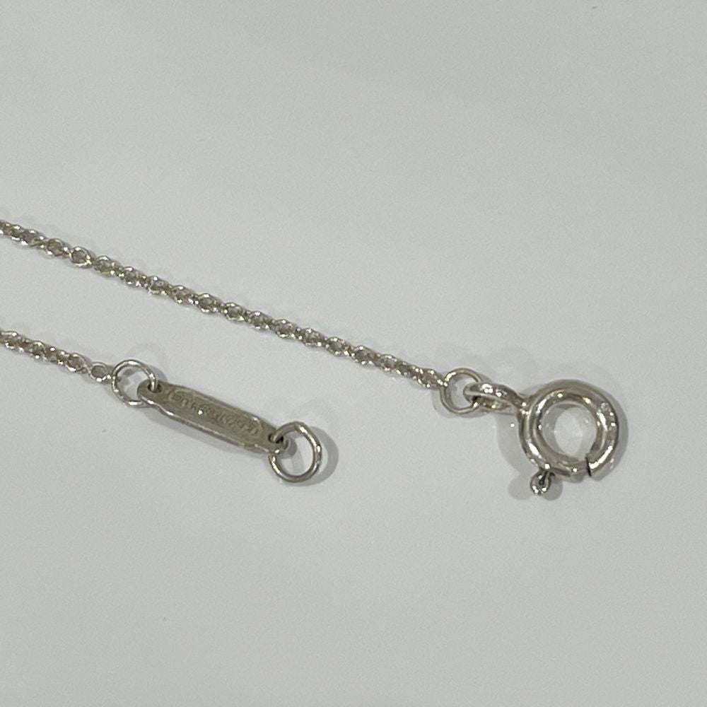 TIFFANY&amp;Co. [Rare] Notes I Love You Double Heart Necklace Silver 925 Women's [Used B] 20240211