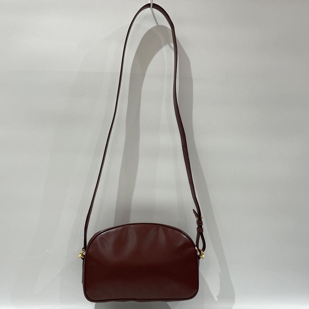 CARTIER Mastline Crossbody Shoulder Bag Leather Women's [Used B] 20240210