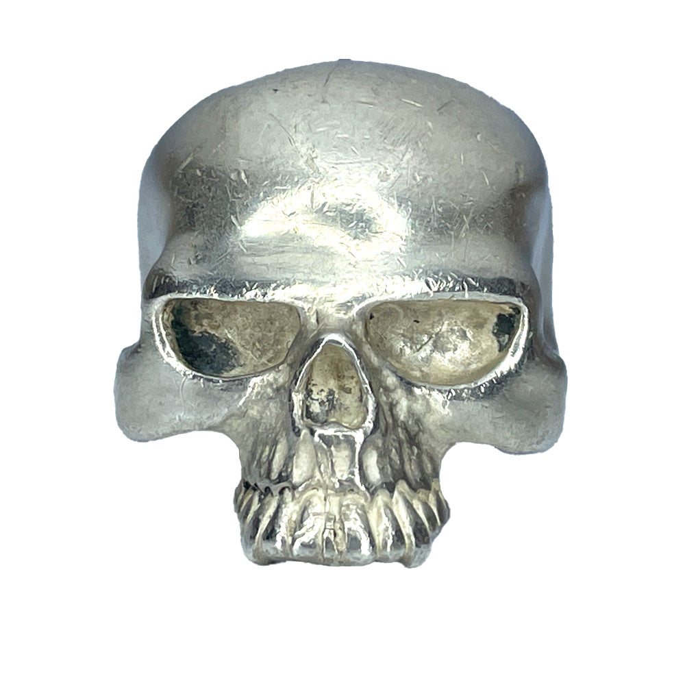 CRAZY PIG Evil Skull No. 20 Ring Silver 925 Men's [Used B] 20240301