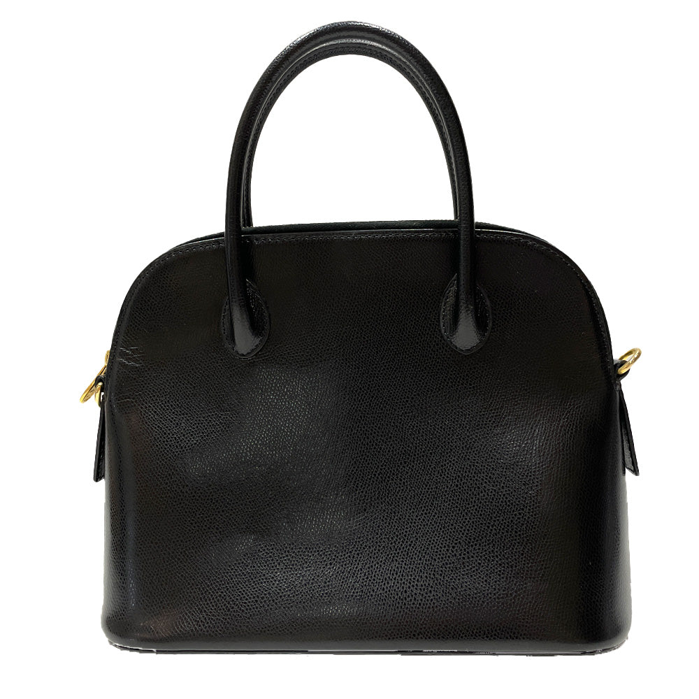 CELINE Logo Vintage Handbag Leather Women's [Used B] 20240217
