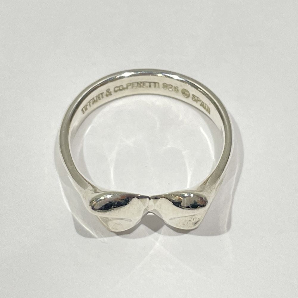 TIFFANY&amp;Co. Elsa Peretti Ribbon Motif No. 12 Ring Silver 925 Women's [Used AB] 20240310