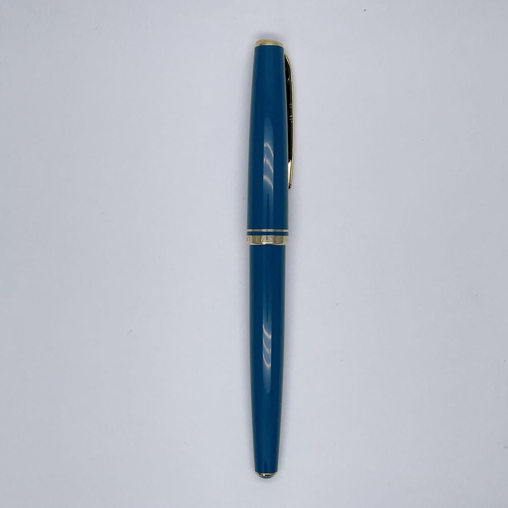 中古AB/使用感小】MONTBLANC モンブラン ジェネレーション レアカラー ターコイズ ペン先585 字幅EF極細 ユニセックス 万年筆  ターコイズ20456653