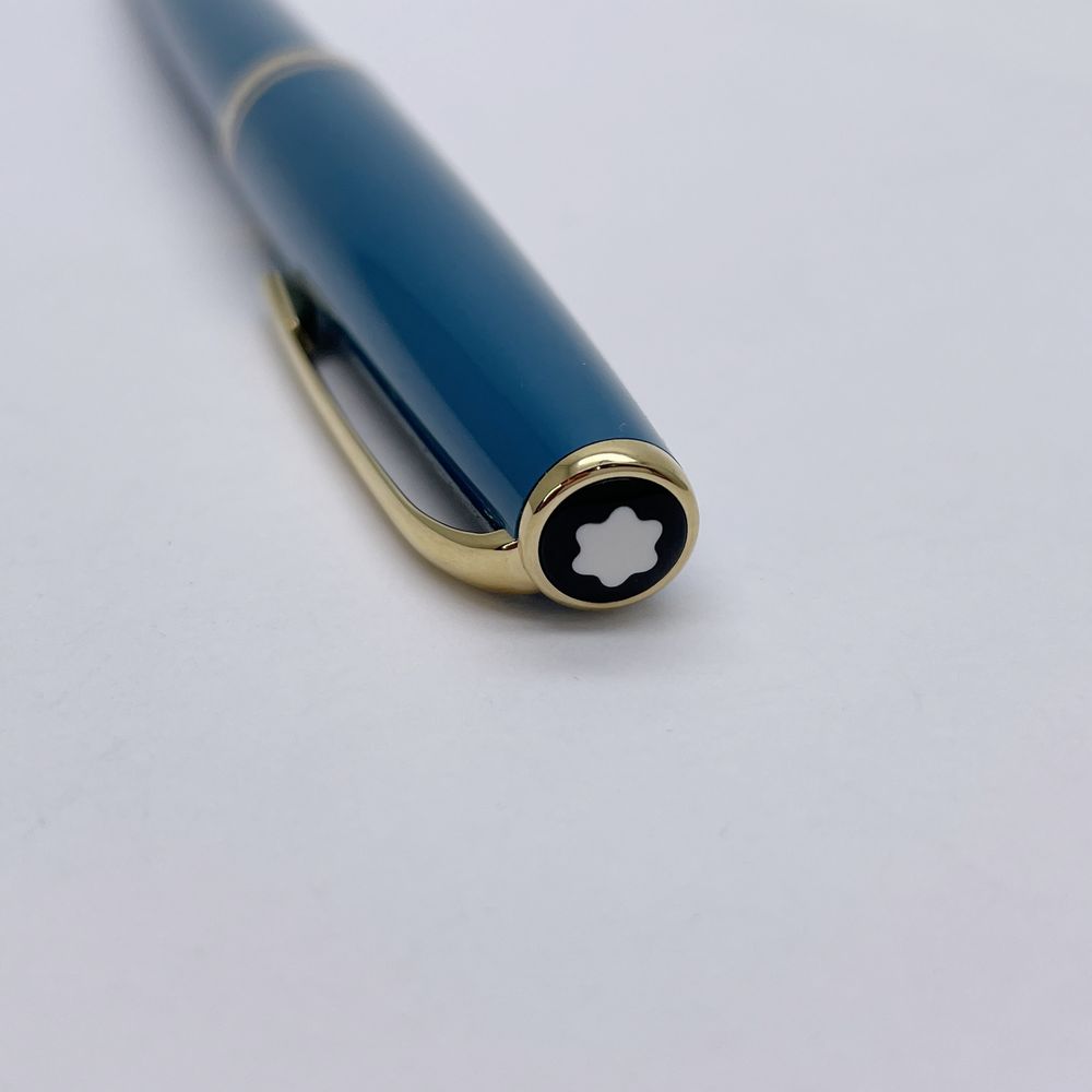 中古AB/使用感小】MONTBLANC モンブラン ジェネレーション レアカラー ターコイズ ペン先585 字幅EF極細 ユニセックス 万年筆  ターコイズ20456653