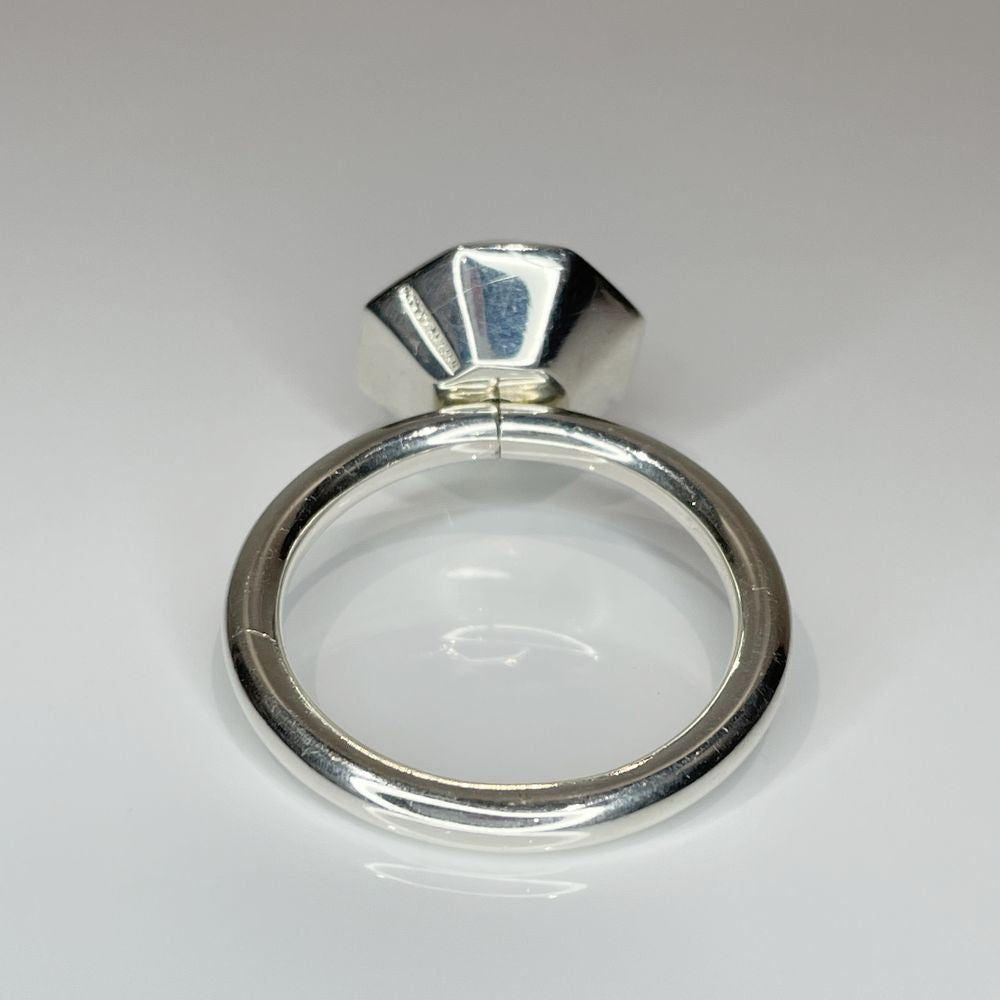 TIFFANY&amp;Co. [Rare] Diamond Motif Key Charm Vintage Key Ring Silver 925 Women's [Used AB] 20240305