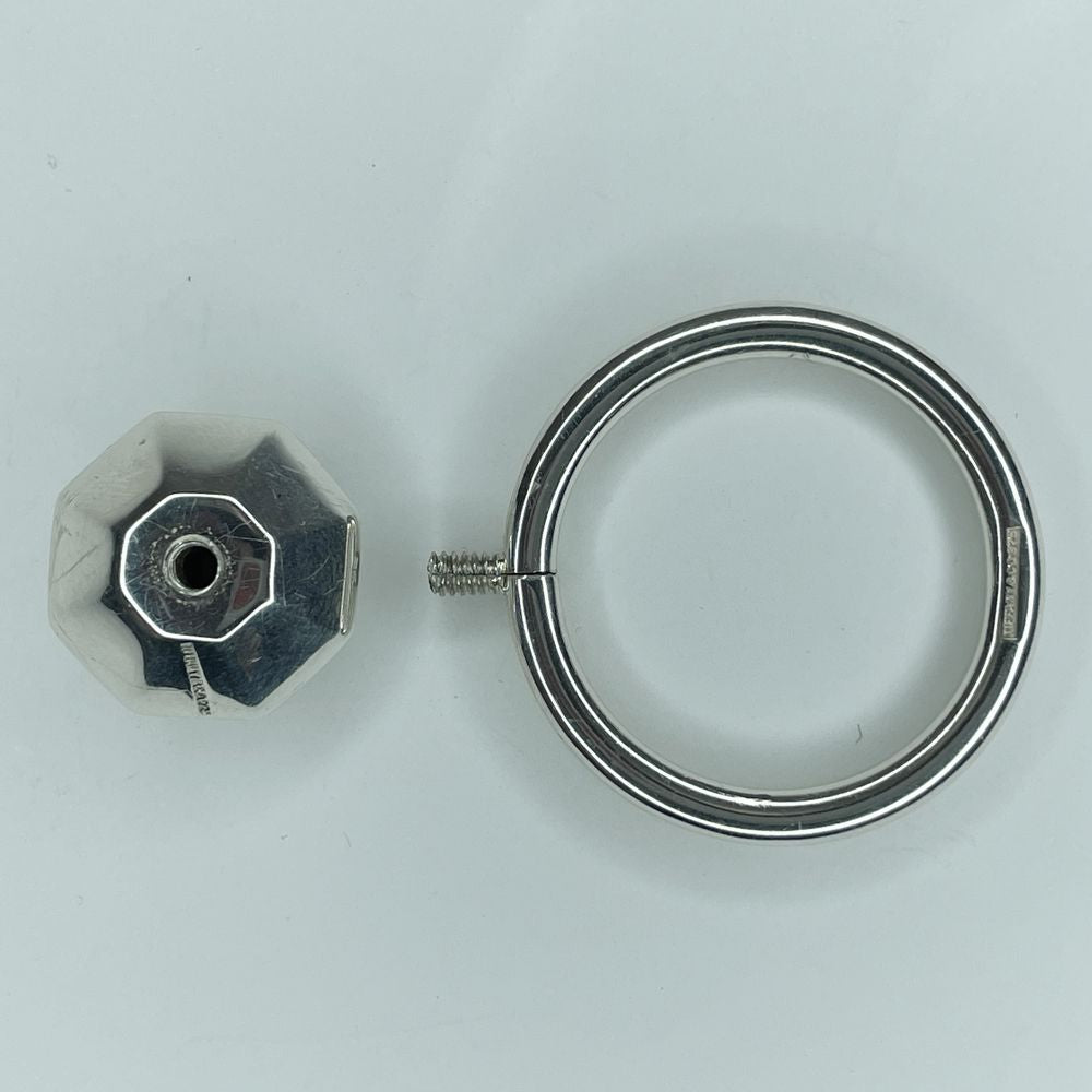 TIFFANY&amp;Co. [Rare] Diamond Motif Key Charm Vintage Key Ring Silver 925 Women's [Used AB] 20240305