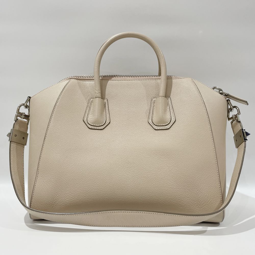 GIVENCHY Antigona Medium 2WAY Handbag Leather Women's [Used B] 20240302