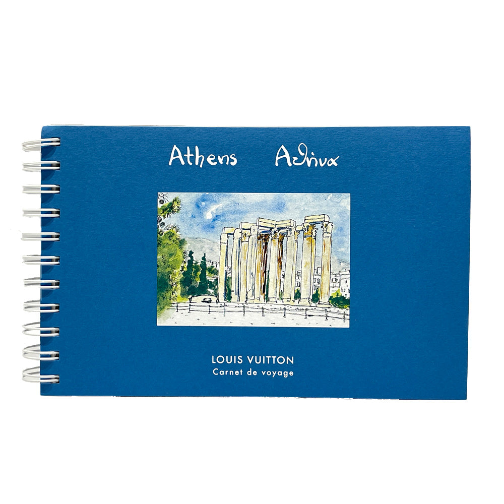 LOUIS VUITTON Travel Note Carnet de voyage Athens Card x 5 with Pencil Other Accessories Unisex [Used A] 20240302