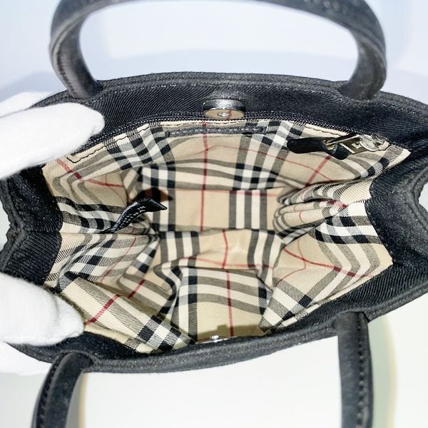 中古B/標準】BURBERRY バーバリー ヴィンテージ ロンドン ロゴ ミニ